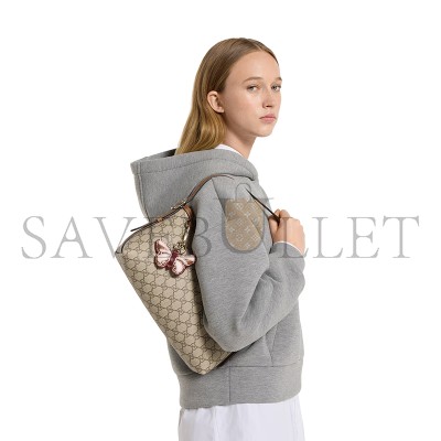 GUCCI GG EMBLEM MEDIUM SHOULDER BAG 847449 (30*19*11cm)